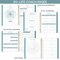 bloom daily planners Undated Ultimate Planner & Calendar, 9" x 11", Interchangeable Cover